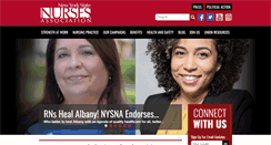 Desktop Screenshot of nysna.org