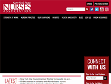 Tablet Screenshot of nysna.org